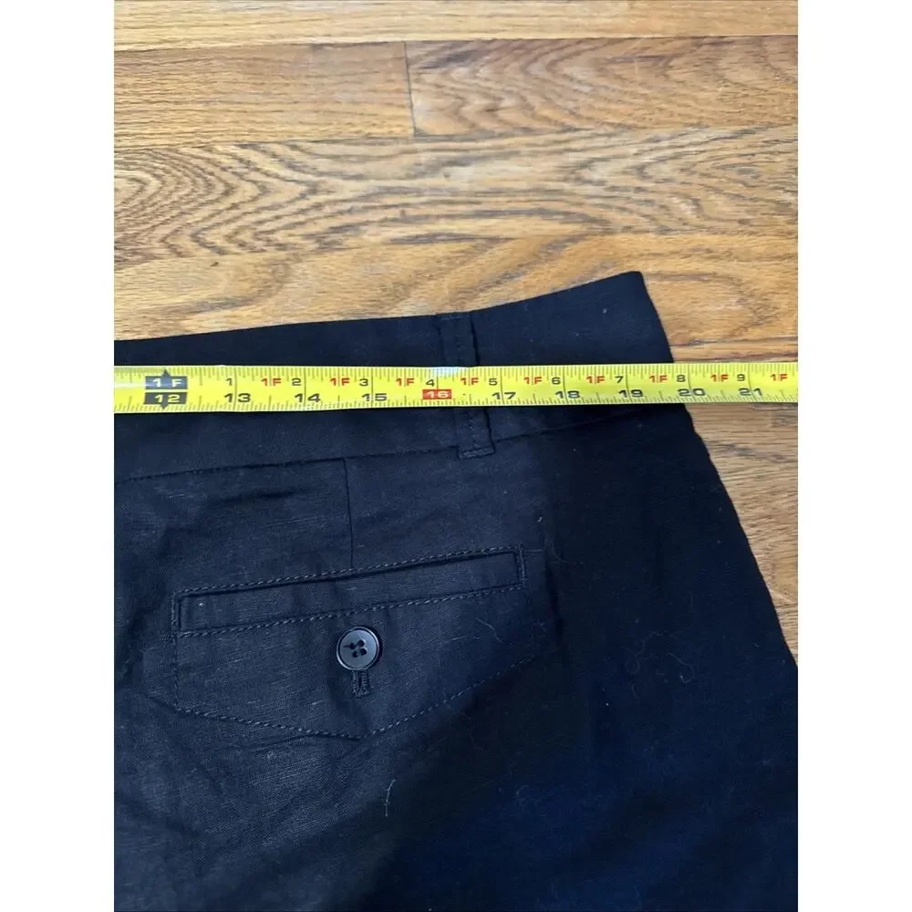 NWT Talbots 7 Perfect Shorts Size 16 linen preppy